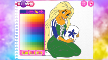 Amazing Princess Coloring Book - screenshot 1