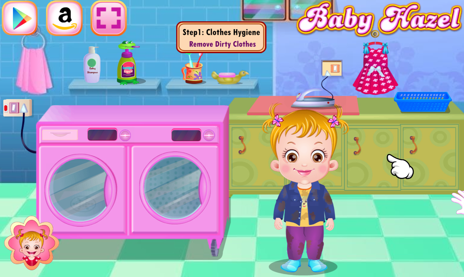 Jogo Baby Hazel e a Higiene na Escola