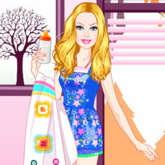 Jogo Barbie Bike Ride Dress Up