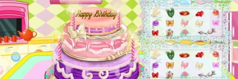 Jogo Barbie's Birthday Cake no Jogos 360