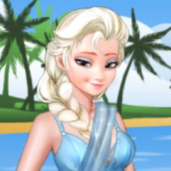 Jogo Elsa Bikini Beach