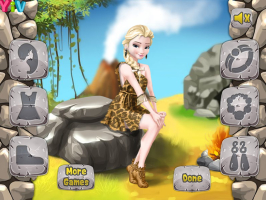 Elsa Time Travel Prehistoric Age - screenshot 4