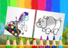 Jogar Funny Animals Coloring Book