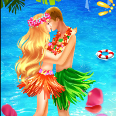 Jogo Hawaii Beach Kissing