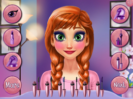 Ice Princess Makeup Time - screenshot 1