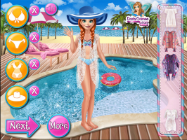 Ice Princess Pool Time - screenshot 1