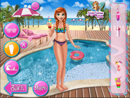 Ice Princess Pool Time - screenshot 2