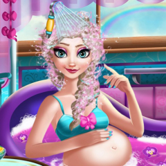 Jogo Elsa Mommy Makeover no Jogos 360