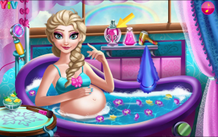 FROZEN ICE QUEEN JOGO DE MAQUIAGEM E SALÃO DE BELEZA DA FROZEN ELSA 