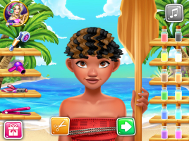 Polynesian Princess Real Haircuts - screenshot 1