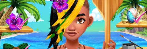 Jogo Moana Princess Real Haircuts no Jogos 360