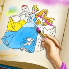 Jogo Princess Coloring Book