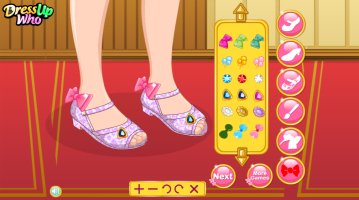 Princess Mulan Shoes Design - screenshot 1
