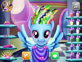 Rainbow Pony Real Haircuts - screenshot 1