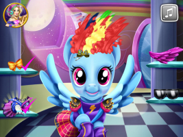 Rainbow Pony Real Haircuts - screenshot 2