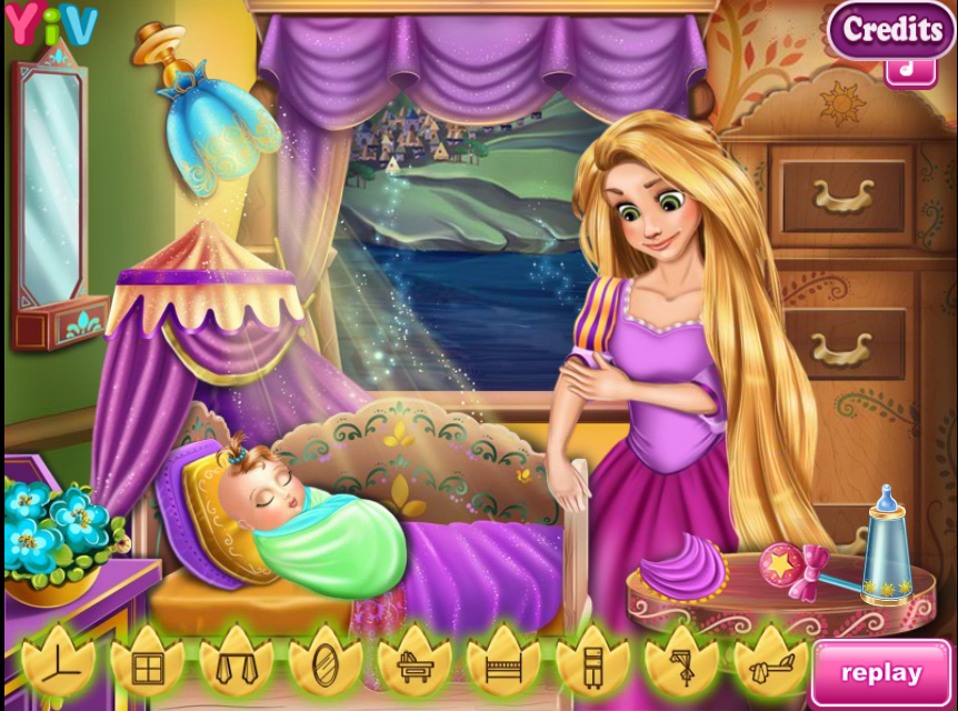 Jogo Rapunzel Spa Care