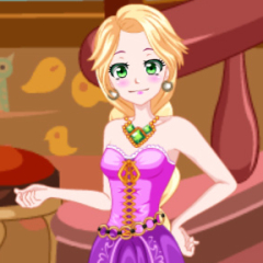 Jogo Rapunzel Sweet 16 Dress