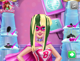 Jogo da barbie cabeleireira