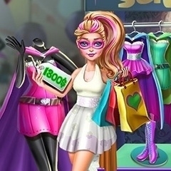Jogo Super Barbie Shopping Costumes